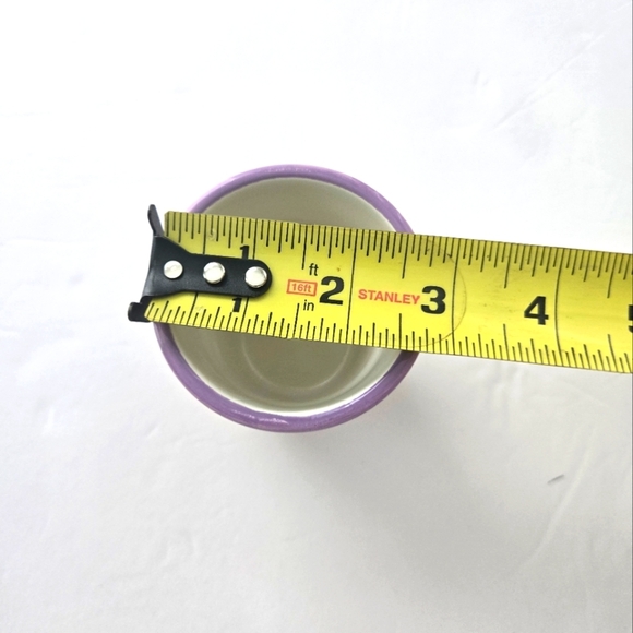 Ice Cream Cone Ceramic Cups Set - Purple, Blue, Green - Picture 3 of 4